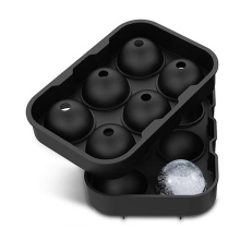 custom 3d easy release lattice cover round block set de tray ball cube silicone ice molde